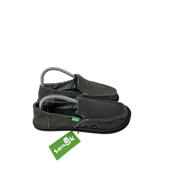 Sanuk Slip On Shoes Boy's Size 6 Vagabond Mesh Surfers Gray - Picture 1 of 11
